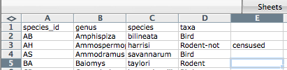 Issue with importing csv format